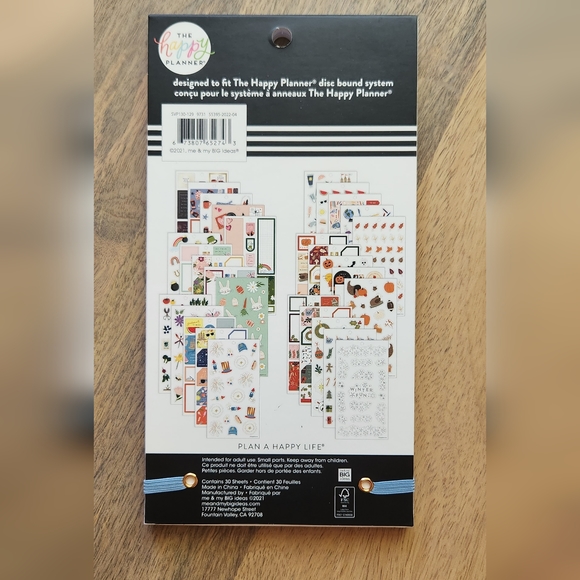 Happy Planner Office Happy Planner Sticker Book Cheerful Seasons